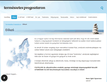 Tablet Screenshot of progeszteron.hu